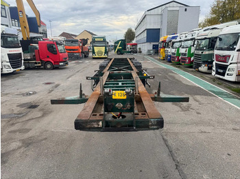 Полуприцеп-контейнеровоз/ Сменный кузов Pacton T3-007 TXC339 3X SAF AXLE: фото 4