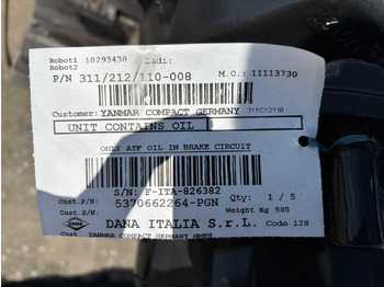 Экскаватор DANA ITALIA S.R.L SPICER / DANA - PLANETARY STEERING GEAR AXLE: фото 5 Экскаватор DANA ITALIA S.R.L SPICER / DANA - PLANETARY STEERING GEAR AXLE: фото 5
