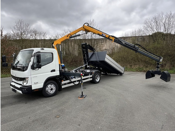 FUSO FUSO 9C18 City Abrollkipper + Ladekran m.Greifer в лизинг FUSO FUSO 9C18 City Abrollkipper + Ladekran m.Greifer: фото 1