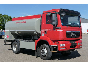Грузовик-цистерна MAN 13.290 TGM BL 4x4, 2 Kammern, 9m³, Allrad, Klima: фото 4