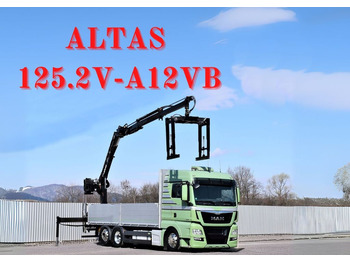 MAN TGX 26.440 Pritsche 6,60 m* ATLAS 125.2V-A12VB  в лизинг MAN TGX 26.440 Pritsche 6,60 m* ATLAS 125.2V-A12VB: фото 1