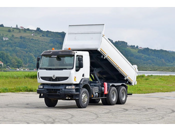 Самосвал, Автоманипулятор Renault KERAX 410* KIPPER 5,20 m / 6x4: фото 2