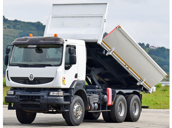 Самосвал, Автоманипулятор Renault KERAX 410* KIPPER 5,20 m / 6x4: фото 3