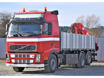 Автоманипулятор, Самосвал Volvo FH 480 Kipper 6,20m + HMF 1823 K3 + FUNK: фото 4