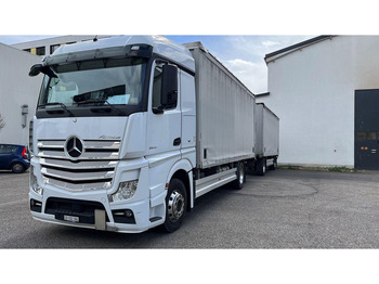 Тентованный грузовик MERCEDES-BENZ Actros 1845