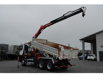 Самосвал, Автоманипулятор Renault C 380 / 6x4 / WYWROTKA 3 STRONNA + HDS FASSI F135 / HYDROBURTA: фото 3 Самосвал, Автоманипулятор Renault C 380 / 6x4 / WYWROTKA 3 STRONNA + HDS FASSI F135 / HYDROBURTA: фото 3