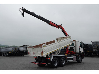 Самосвал, Автоманипулятор Renault C 380 / 6x4 / WYWROTKA 3 STRONNA + HDS FASSI F135 / HYDROBURTA: фото 4 Самосвал, Автоманипулятор Renault C 380 / 6x4 / WYWROTKA 3 STRONNA + HDS FASSI F135 / HYDROBURTA: фото 4