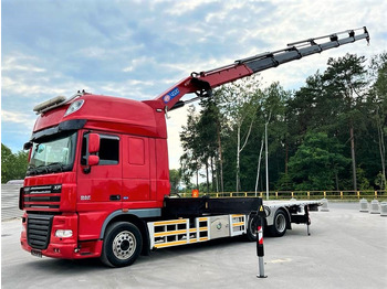 DAF XF 105 6x2 HMF 4020 EURO 5 KRAN CRANE . в лизинг DAF XF 105 6x2 HMF 4020 EURO 5 KRAN CRANE .: фото 1