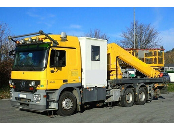 Грузовик с подъемником Mercedes-Benz 3344 SRT SCHÖRLING Road Rail Railway Zweiweg .: фото 3