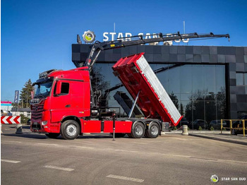 Новый Автоманипулятор Mercedes-Benz  AROCS 3358L 6x4 HIAB 192X-HIPRO E-6 Crane Kippe: фото 2