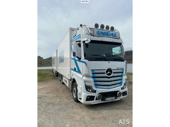 Грузовик с закрытым кузовом Mercedes Actros: фото 4