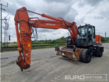 Колёсный экскаватор HITACHI ZX190W-3