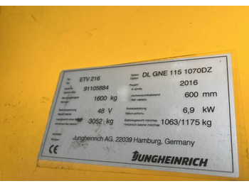 Ричтрак Jungheinrich ETV216: фото 4 Ричтрак Jungheinrich ETV216: фото 4