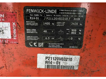 Ричтрак Linde R14-01: фото 4 Ричтрак Linde R14-01: фото 4