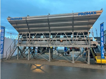 Новый Силос для цемента Promax GALVANIZED Compact Concrete Batching Plant C120-TWN-LINE (120m3/: фото 3