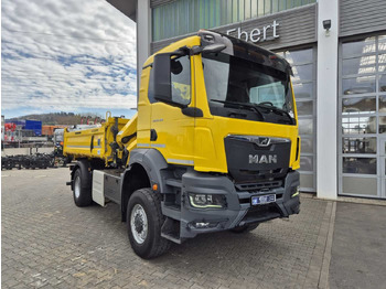 Самосвал MAN TGS 18.430 4x4 BL Kran HMF 1130K-RCS Funk AHK: фото 3