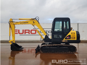 Мини-экскаватор Hyundai R55-7: фото 2 Мини-экскаватор Hyundai R55-7: фото 2