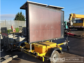 Прицеп для спецтехники PWS Single Axle Highway LED Display Board: фото 4