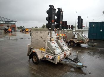 Прицеп Pike 2 Way Traffic Light System, Single Axle Trailer, Ramp: фото 1