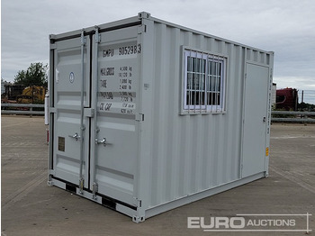 Морской контейнер Unused 2025 12' x 7' Container, 1 Door, 1 Window, 1 End Door (Cannot Be Reconsigned): фото 3