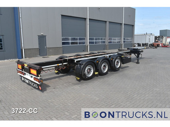 Полуприцеп-контейнеровоз/ Сменный кузов Broshuis MFCC | 2X20-30-40-45ft HC * SAF DISC * TOP CONDITION: фото 2