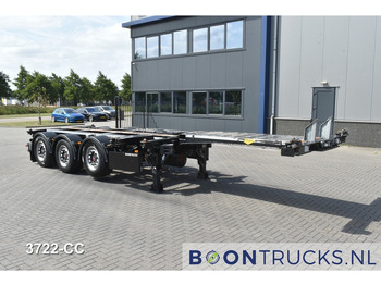 Полуприцеп-контейнеровоз/ Сменный кузов Broshuis MFCC | 2X20-30-40-45ft HC * SAF DISC * TOP CONDITION: фото 5