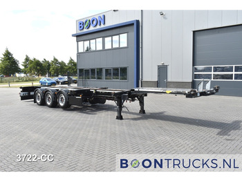 Полуприцеп-контейнеровоз/ Сменный кузов Broshuis MFCC | 2X20-30-40-45ft HC * SAF DISC * TOP CONDITION: фото 4