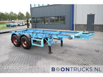 Полуприцеп-контейнеровоз/ Сменный кузов KOHLER CS 20/2 CHASSIS | 20ft * STEEL SUSPENSION * SAF / DRUM * 6x AVAILABLE: фото 4