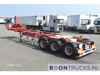 Полуприцеп-контейнеровоз/ Сменный кузов LAG O-3-CC | 30ft TIPPING CHASSIS * 24v SELF SUPPORT * BPW/DISC: фото 4