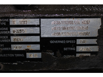 Двигатель для Грузовиков MOTOR DAF UPEC 2 XE 315C1 430CP EURO 3 1428034: фото 5 Двигатель для Грузовиков MOTOR DAF UPEC 2 XE 315C1 430CP EURO 3 1428034: фото 5