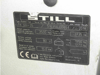 Электропогрузчик Still RX60-35: фото 5