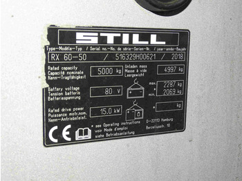 Электропогрузчик Still RX60-50: фото 5