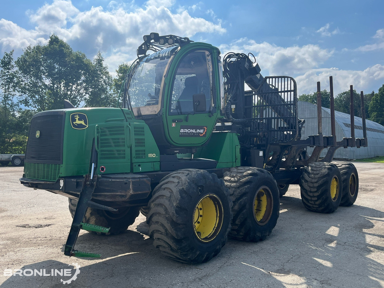 2010 John Deere 1110E Forwarder 8x8 - Форвардер: фото 4 2010 John Deere 1110E Forwarder 8x8 - Форвардер: фото 4