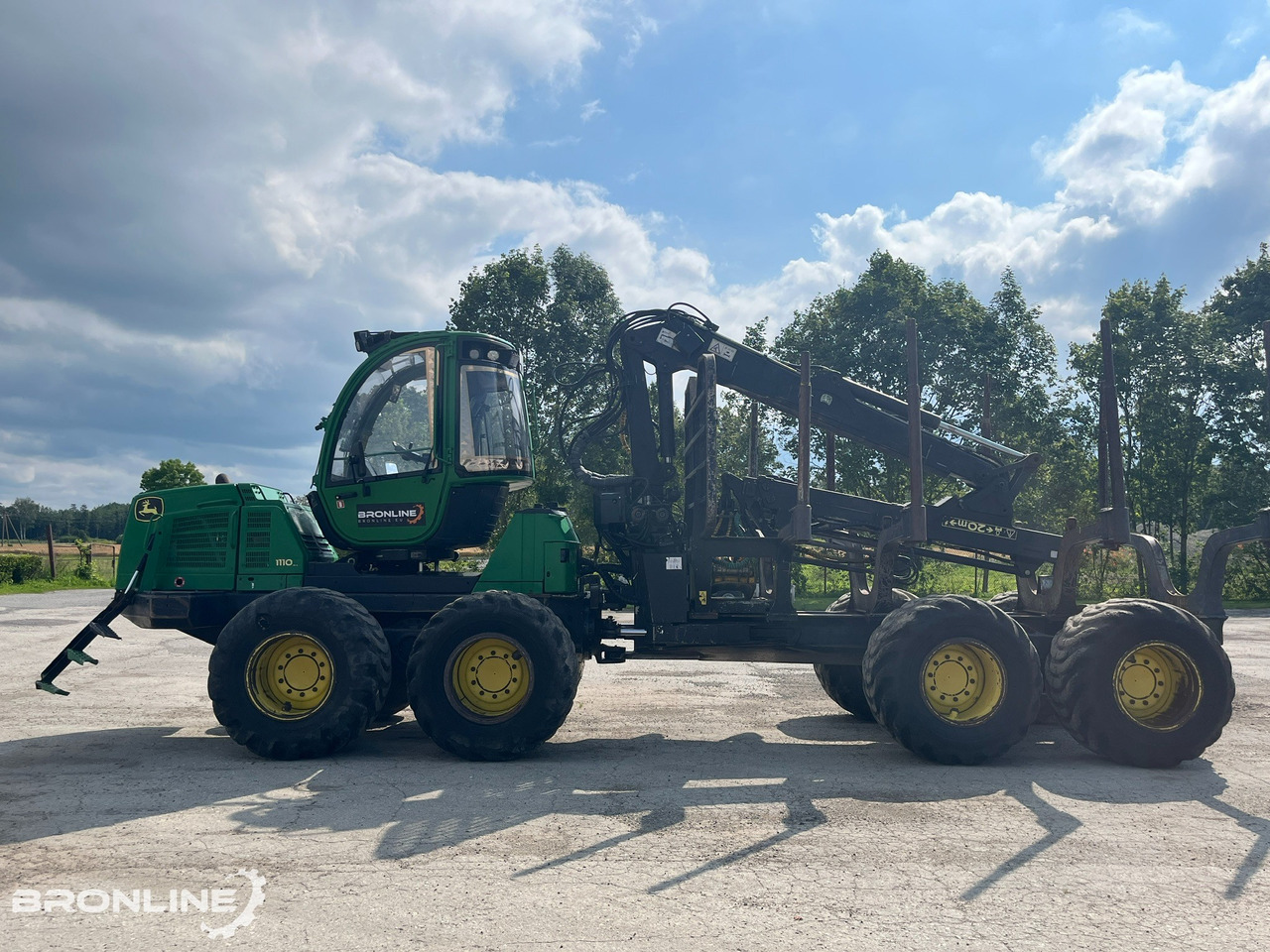 2010 John Deere 1110E Forwarder 8x8 - Форвардер: фото 5 2010 John Deere 1110E Forwarder 8x8 - Форвардер: фото 5