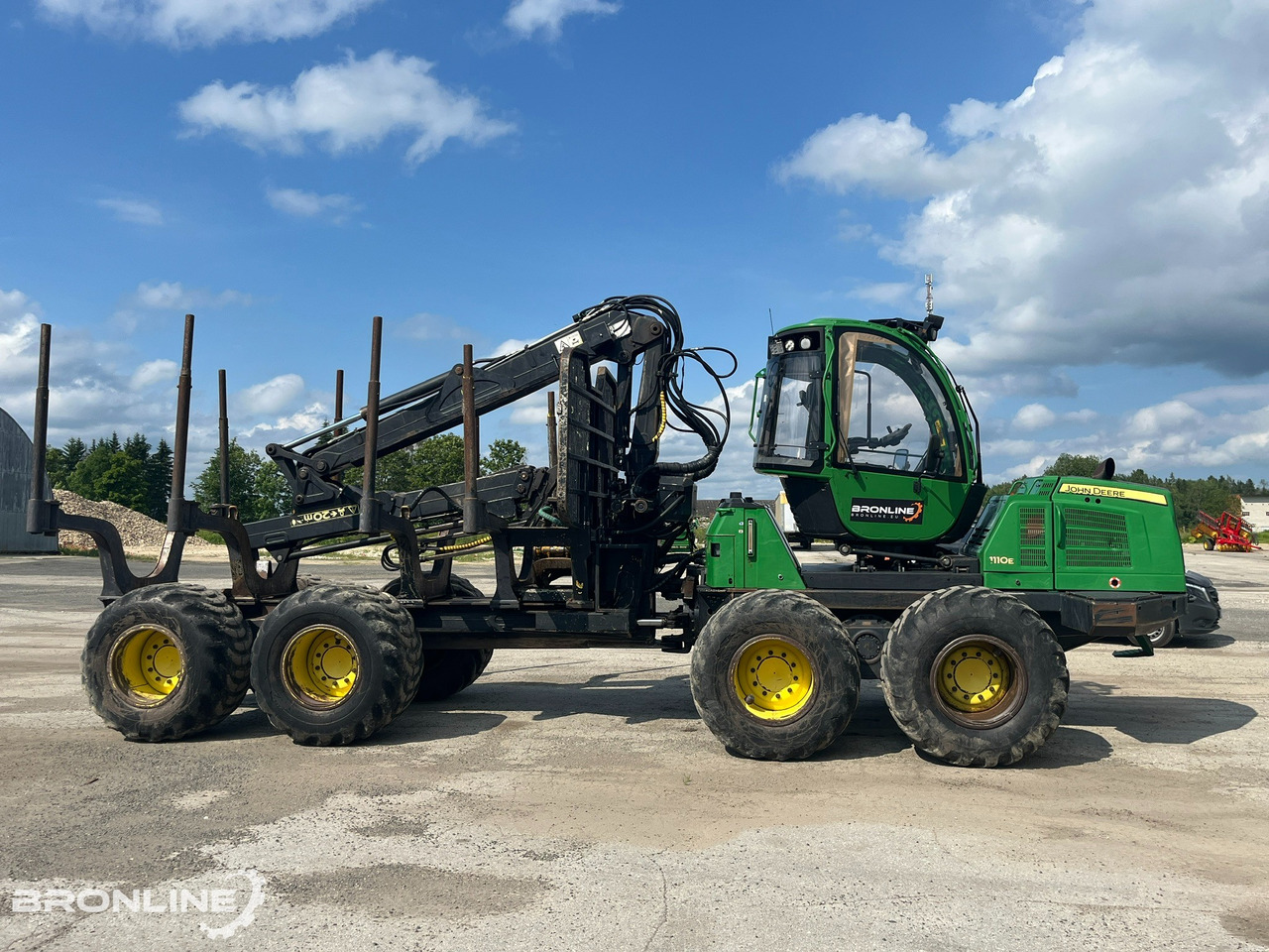 2010 John Deere 1110E Forwarder 8x8 - Форвардер: фото 2 2010 John Deere 1110E Forwarder 8x8 - Форвардер: фото 2