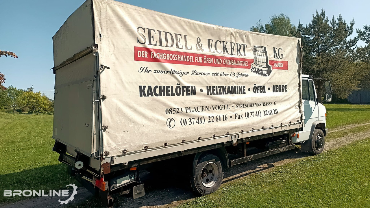 Mercedes-Benz Vario 812 4x2 tent box + lift N2 - Тентованный грузовик: фото 5 Mercedes-Benz Vario 812 4x2 tent box + lift N2 - Тентованный грузовик: фото 5