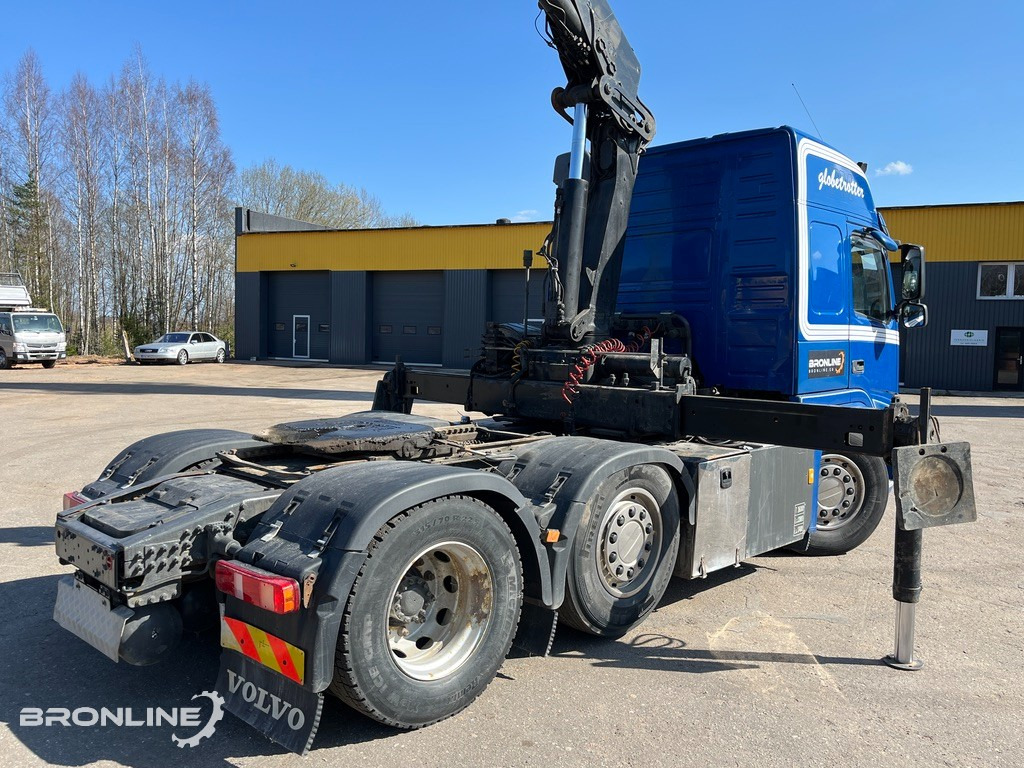 2008 VOLVO FM440 6x2+HIAB Crane+Platform trailer - Тягач: фото 5 2008 VOLVO FM440 6x2+HIAB Crane+Platform trailer - Тягач: фото 5
