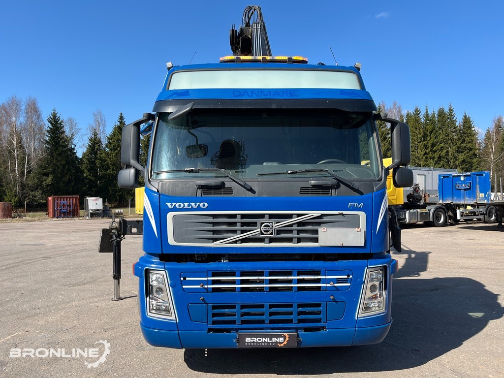2008 VOLVO FM440 6x2+HIAB Crane+Platform trailer - Тягач: фото 3 2008 VOLVO FM440 6x2+HIAB Crane+Platform trailer - Тягач: фото 3
