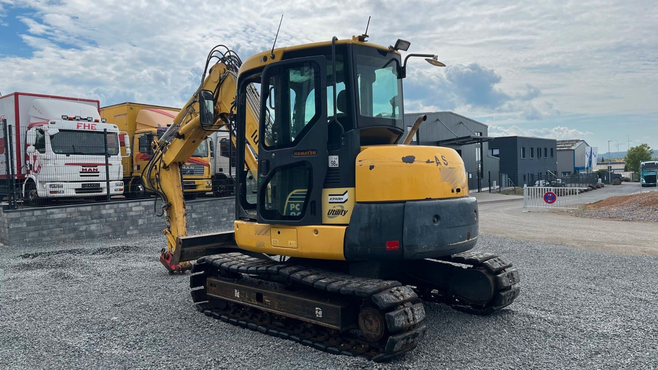 Komatsu PC80MR-3 PC80 Minibagger Verstellausleger - Мини-экскаватор: фото 4 Komatsu PC80MR-3 PC80 Minibagger Verstellausleger - Мини-экскаватор: фото 4
