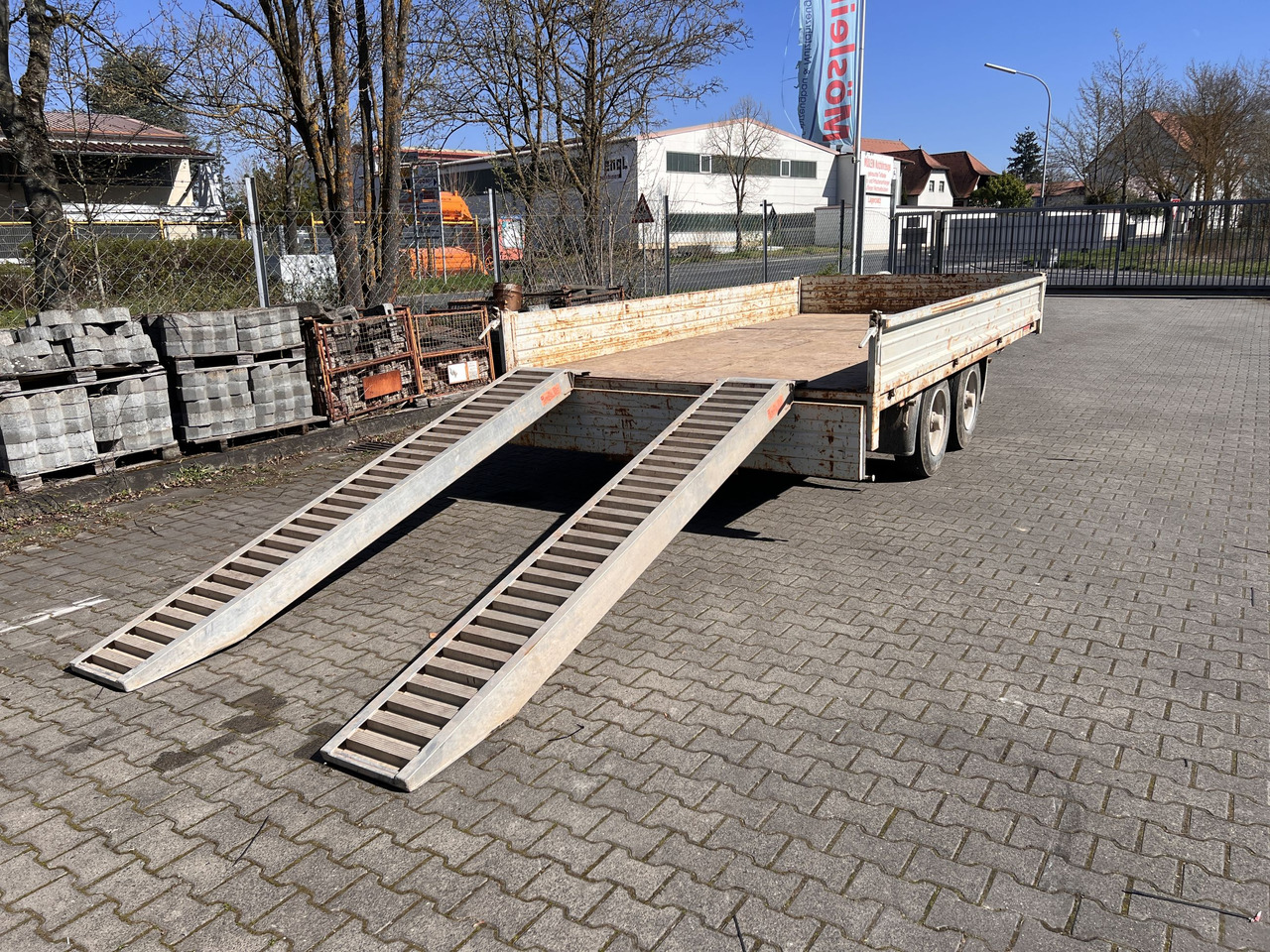 HIRTH TT Tandemtieflader - Низкорамный прицеп: фото 2 HIRTH TT Tandemtieflader - Низкорамный прицеп: фото 2