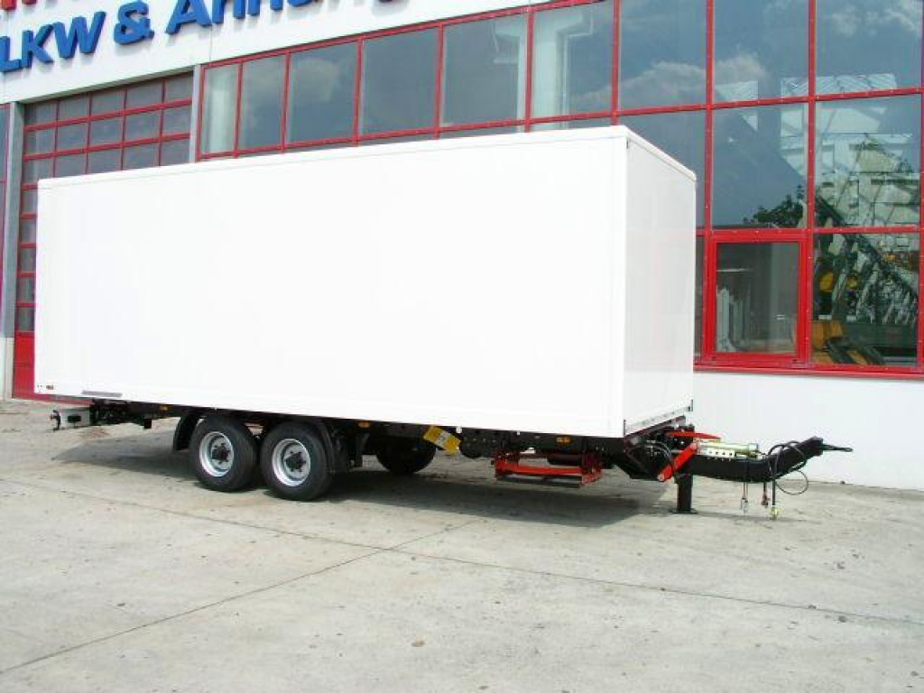 Möslein TKO 105 7m Tandem- Koffer- Anhänger-- Neufahrzeug -- - Прицеп-фургон: фото 1 Möslein TKO 105 7m Tandem- Koffer- Anhänger-- Neufahrzeug -- - Прицеп-фургон: фото 1
