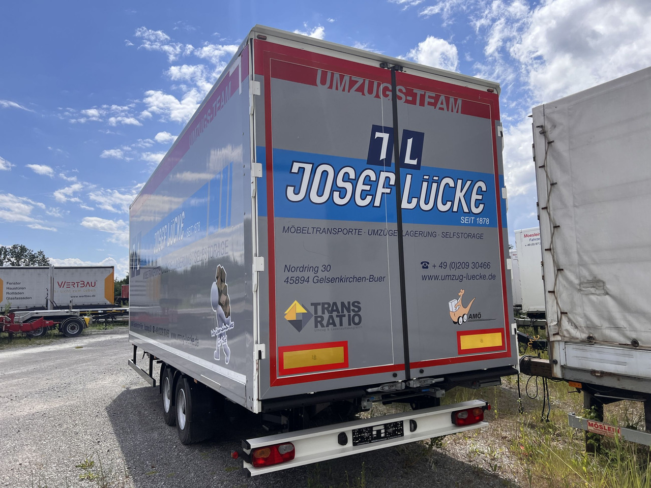 Möslein TKO 105 Schwebheim Tandem- Möbel Koffer- Anhänger - Прицеп-фургон: фото 5 Möslein TKO 105 Schwebheim Tandem- Möbel Koffer- Anhänger - Прицеп-фургон: фото 5