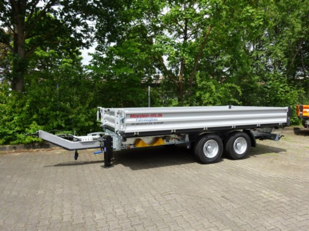 Новый Самосвальный прицеп Möslein TTD11 weiß neuer Tandem 3- Seitenkipper Tieflader-- Neufahrzeug --: фото 8 Новый Самосвальный прицеп Möslein TTD11 weiß neuer Tandem 3- Seitenkipper Tieflader-- Neufahrzeug --: фото 8