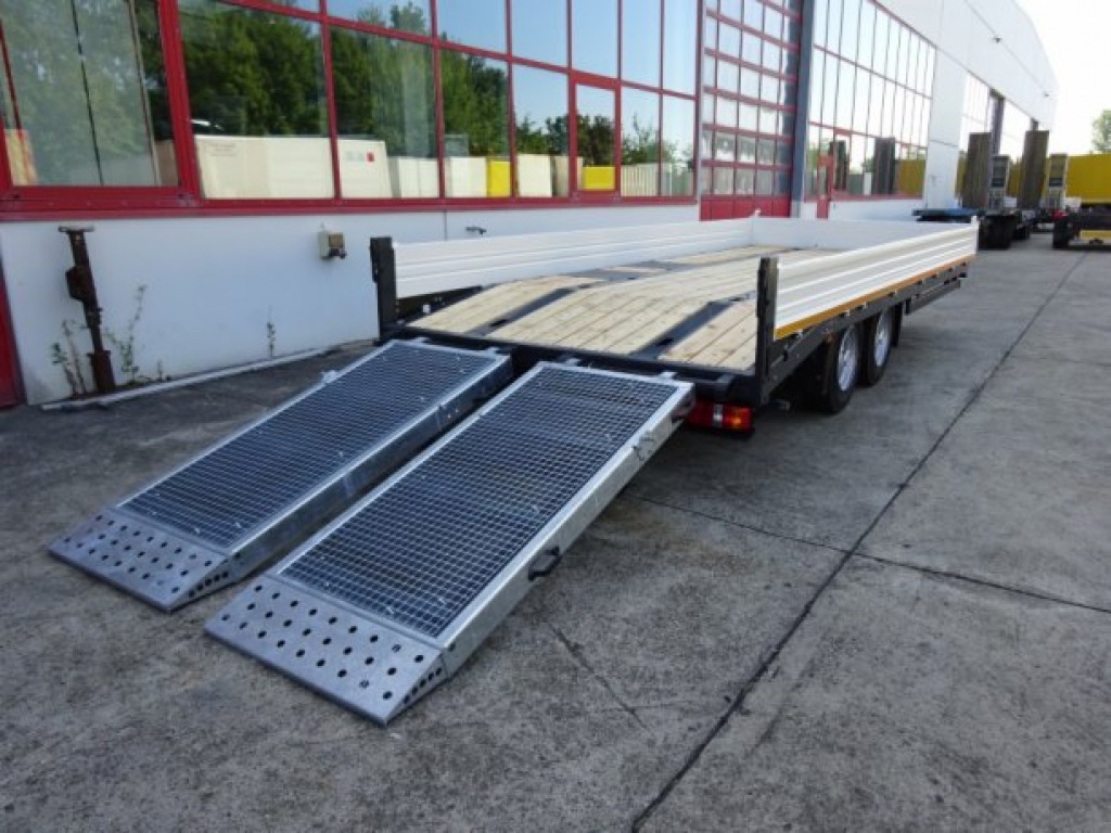 Новый Низкорамный прицеп для транспортировки тяжёлой техники Möslein TTT 13 6,2 BR Weiß Neuer 13 t GG Tandemtieflader mit Breiten Rampen: фото 6 Новый Низкорамный прицеп для транспортировки тяжёлой техники Möslein TTT 13 6,2 BR Weiß Neuer 13 t GG Tandemtieflader mit Breiten Rampen: фото 6