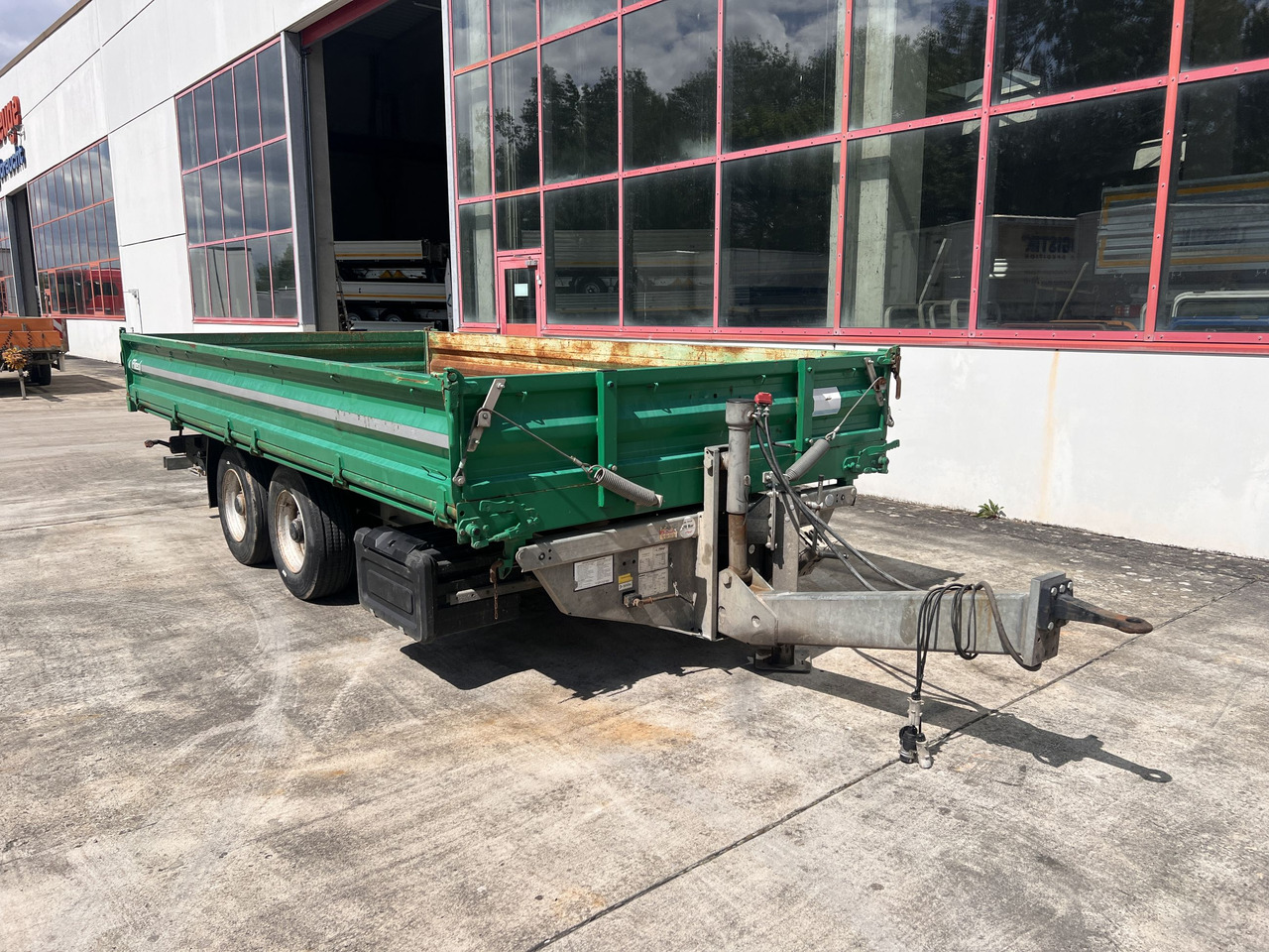 TK Tandemkipper- Tieflader, wenig Benutzt - Самосвальный прицеп: фото 3 TK Tandemkipper- Tieflader, wenig Benutzt - Самосвальный прицеп: фото 3