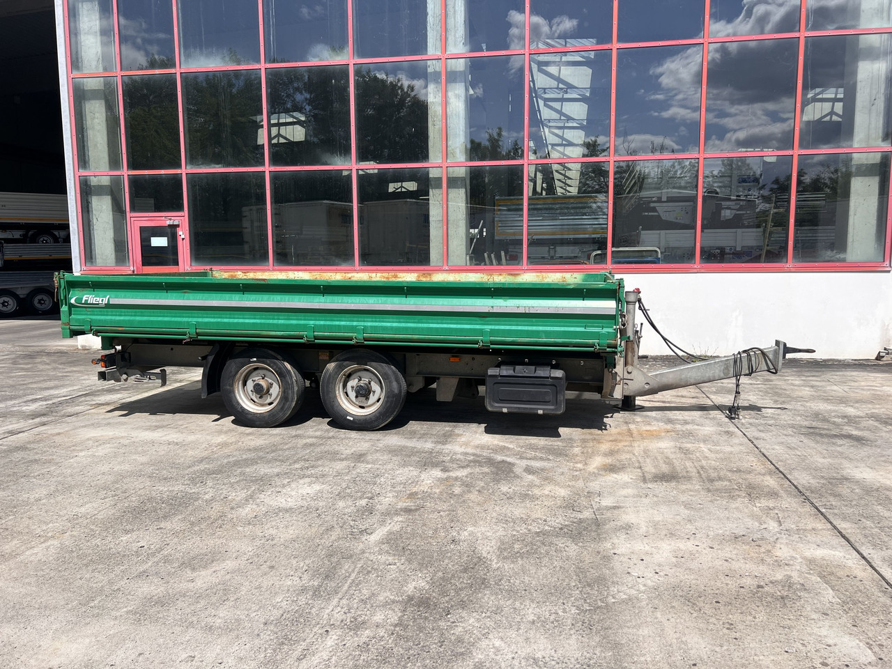 TK Tandemkipper- Tieflader, wenig Benutzt - Самосвальный прицеп: фото 1 TK Tandemkipper- Tieflader, wenig Benutzt - Самосвальный прицеп: фото 1