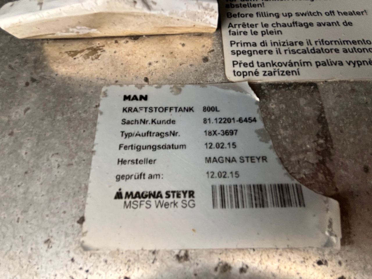 Тентованный грузовик MAN TGX 26.480 mit Ladebordwand: фото 19 Тентованный грузовик MAN TGX 26.480 mit Ladebordwand: фото 19