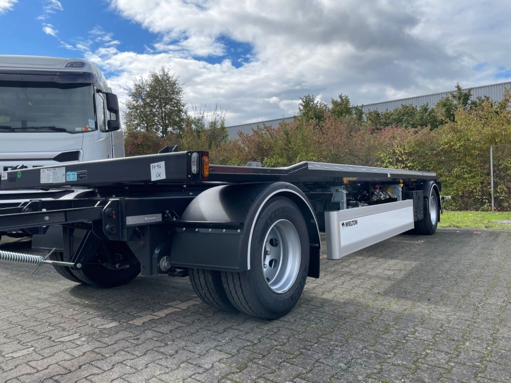 Wielton 2-Achs Außenroller-Abrollanhänger - Прицеп мультилифт/ Бункеровоз: фото 1 Wielton 2-Achs Außenroller-Abrollanhänger - Прицеп мультилифт/ Бункеровоз: фото 1