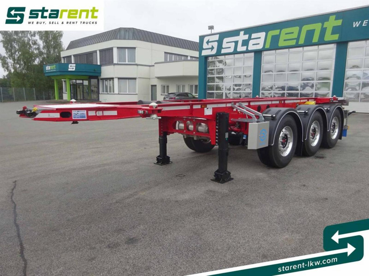 D-TEC Containercarrier CC-20-3-T ADR 1x20 Lift-A - Прицеп-контейнеровоз/ Сменный кузов: фото 1 D-TEC Containercarrier CC-20-3-T ADR 1x20 Lift-A - Прицеп-контейнеровоз/ Сменный кузов: фото 1