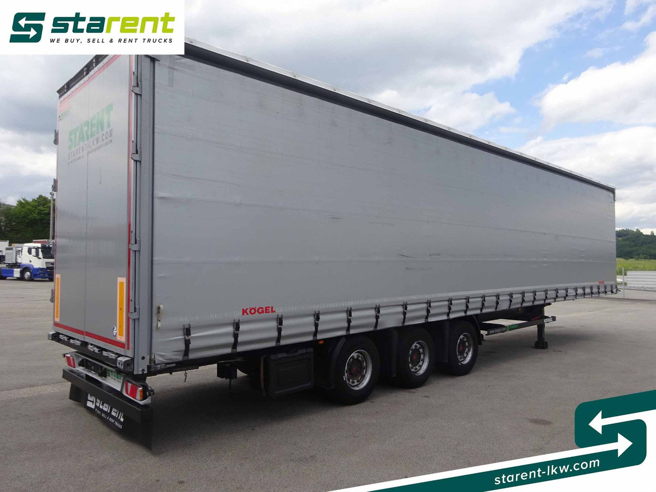 Kögel Mega Tautliner, Hubdach, Liftachse, DC 9.5 Zert. - Тентованный полуприцеп: фото 5 Kögel Mega Tautliner, Hubdach, Liftachse, DC 9.5 Zert. - Тентованный полуприцеп: фото 5